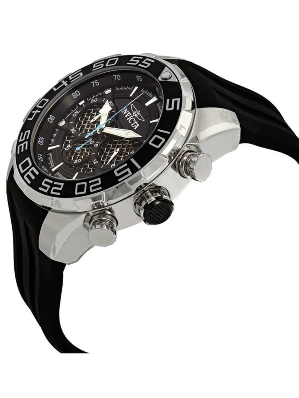 NWT Invicta Speedway Chronograph Black Dial Men's Watch